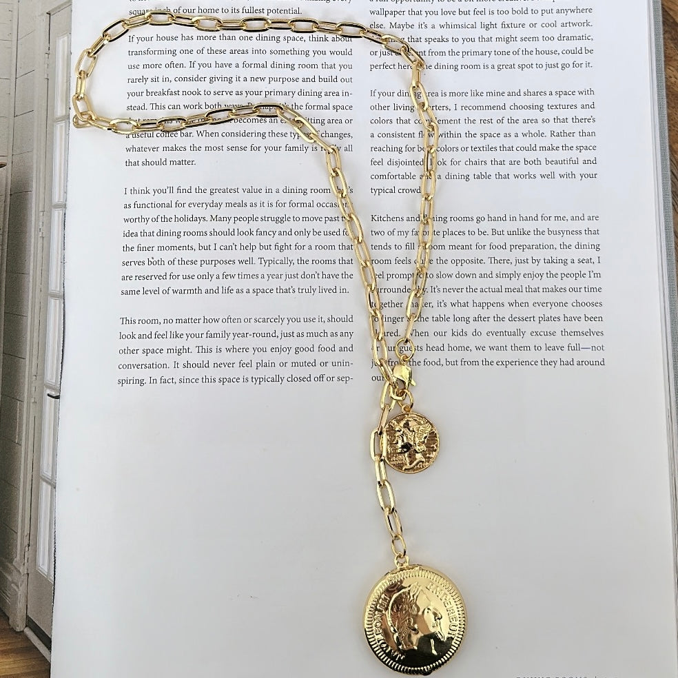 Coins necklace