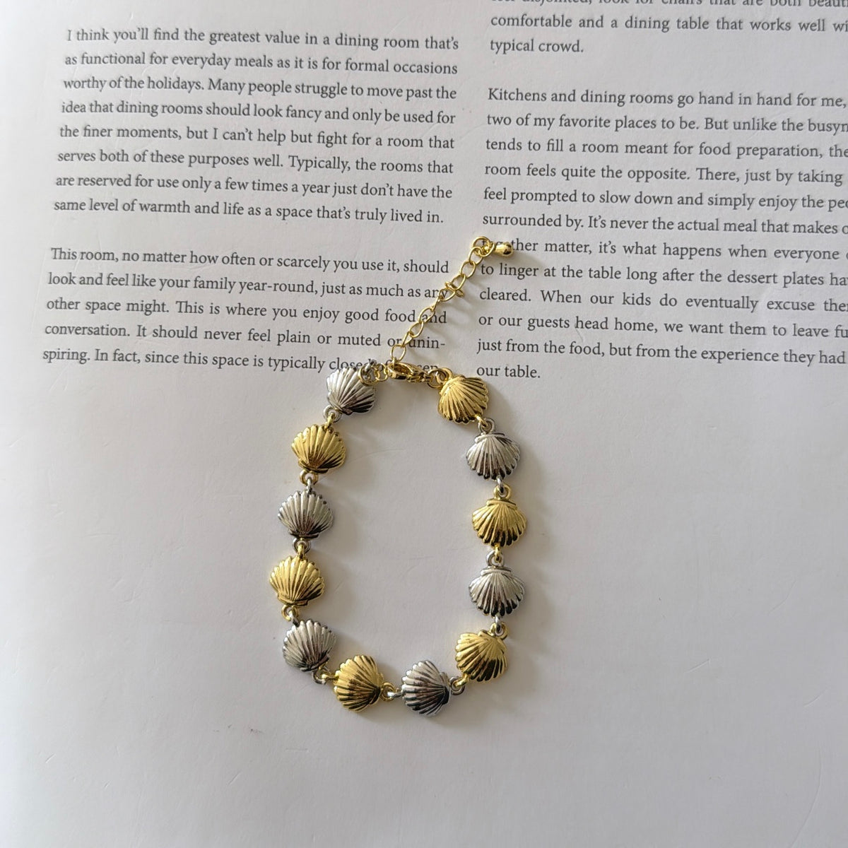 Seashell bracelet