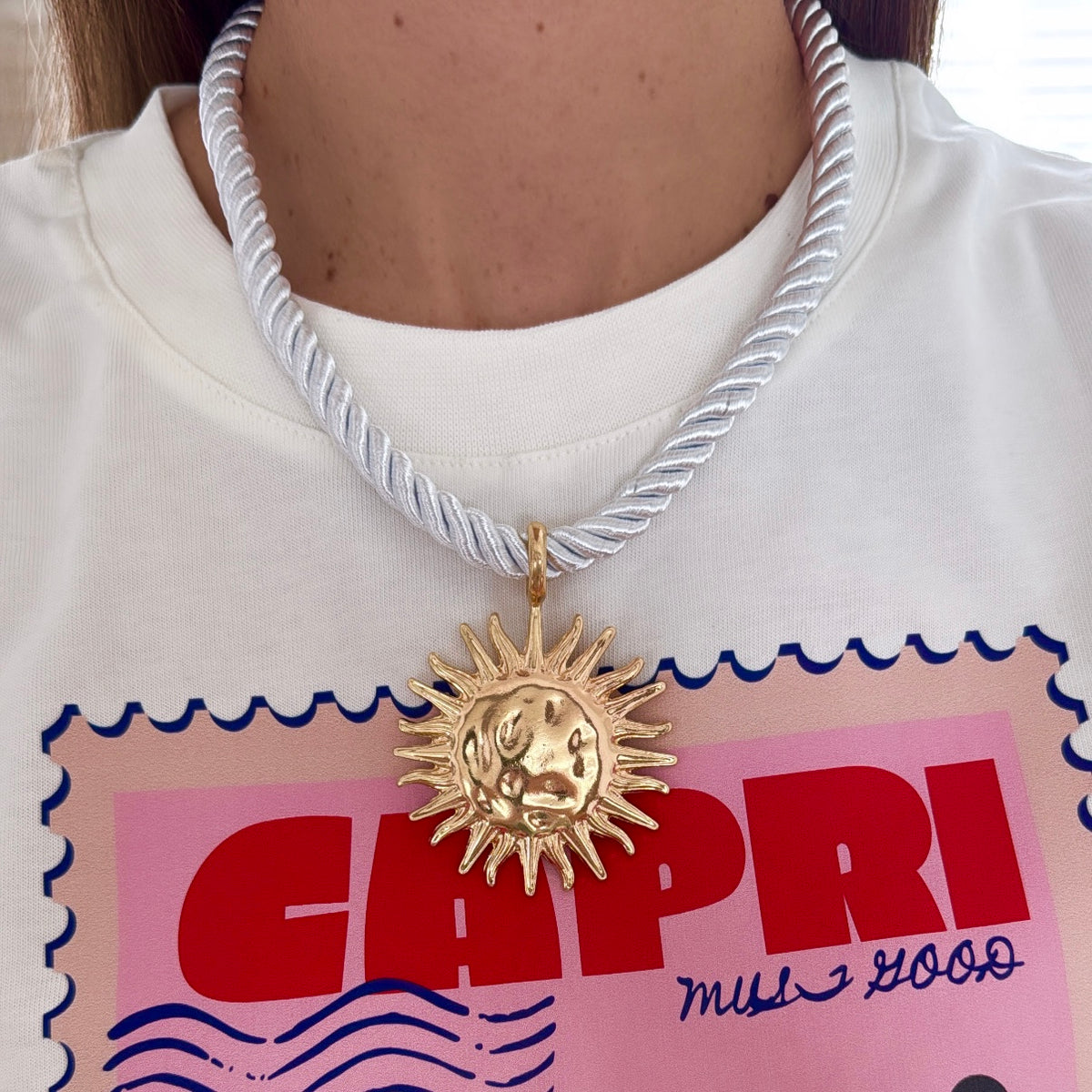 Sun necklace