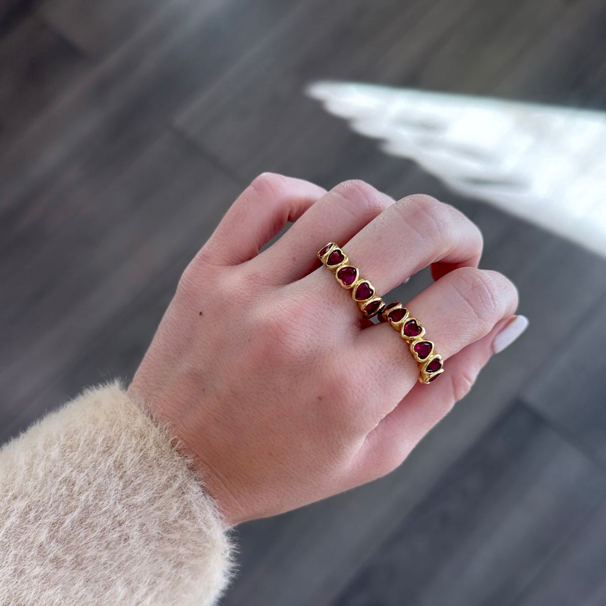 Fuschia ring