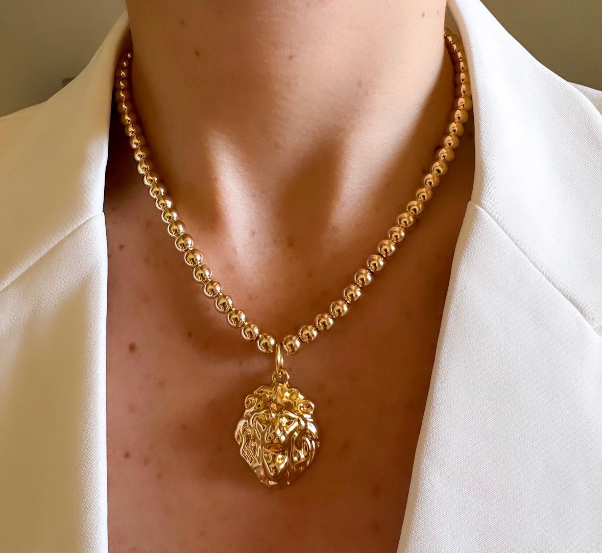 Lion necklace