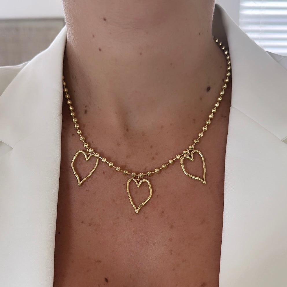 Golden Florencia necklace