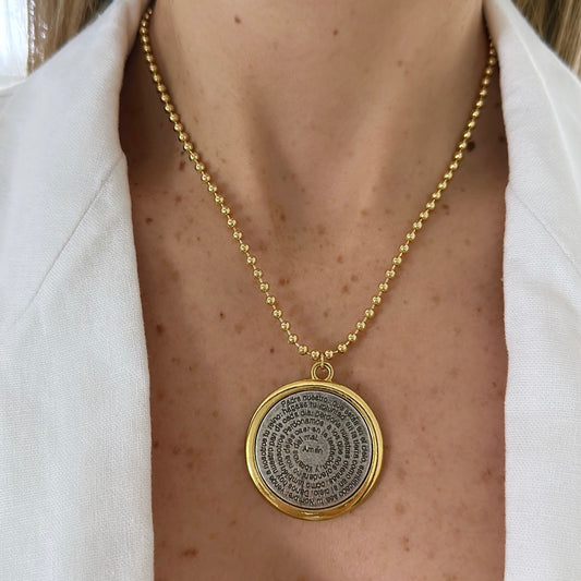 Padre nuestro necklace