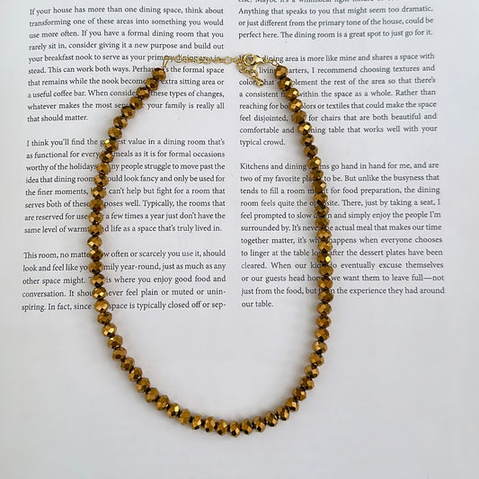Golden choker
