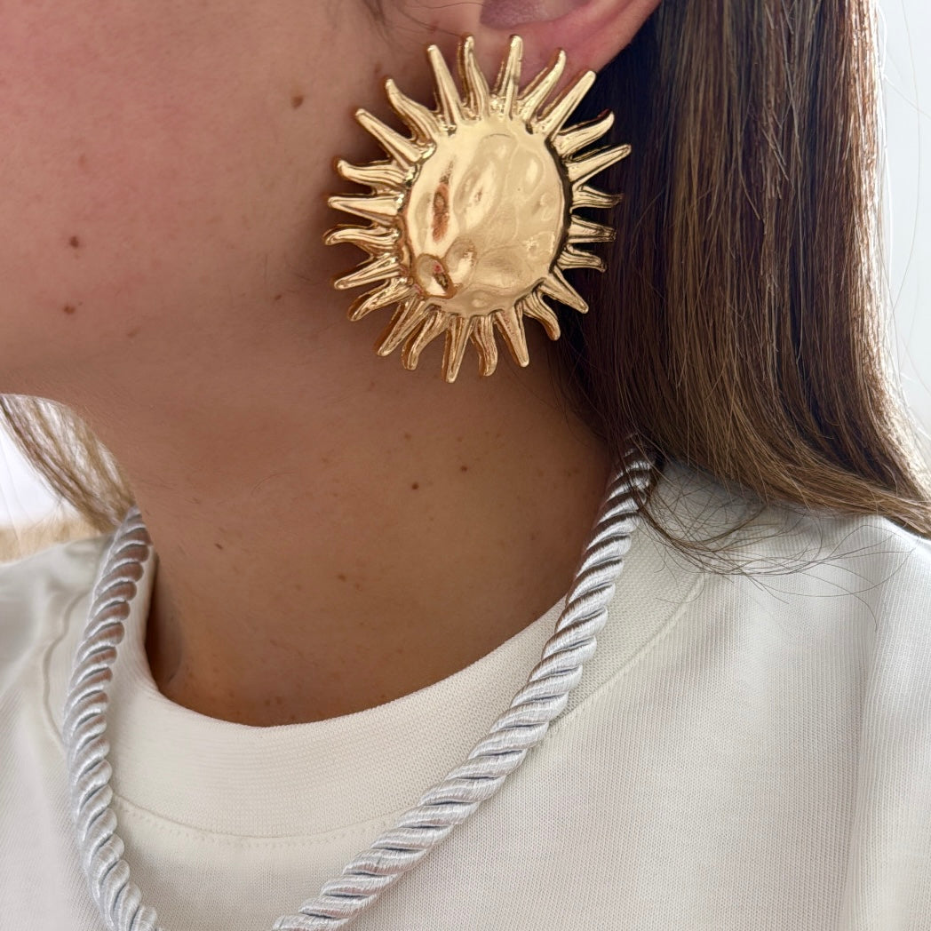 Sun earrings