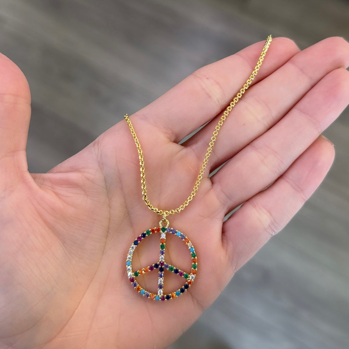 Peace necklace