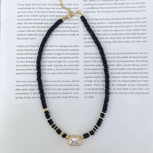 Navy blue puka