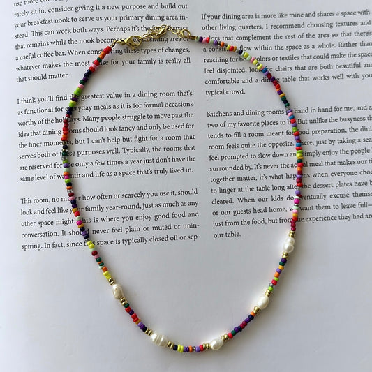 Basic colorful necklace