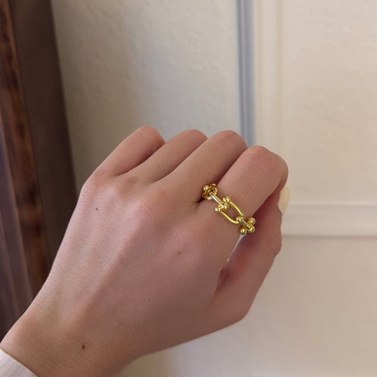 Amber ring