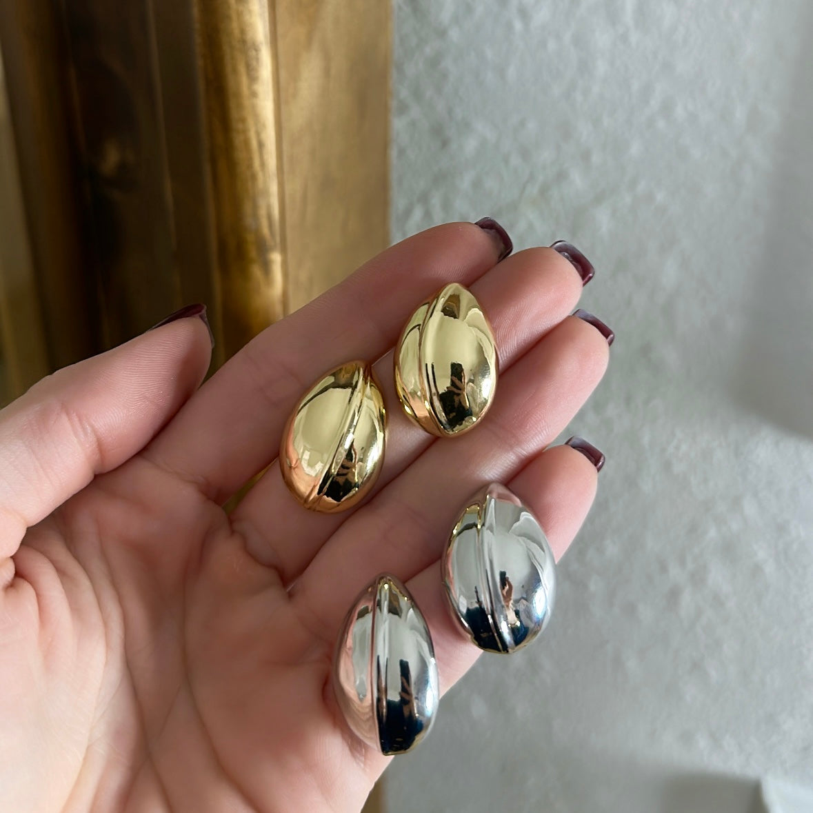 Winter earrings