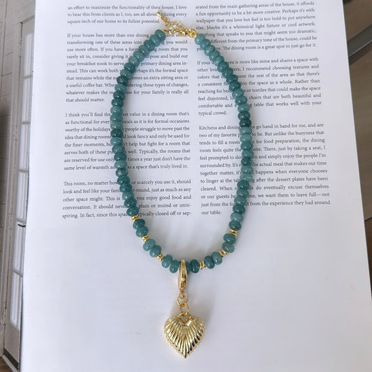 Blue necklace