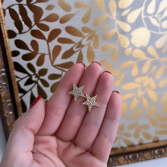 Star earrings