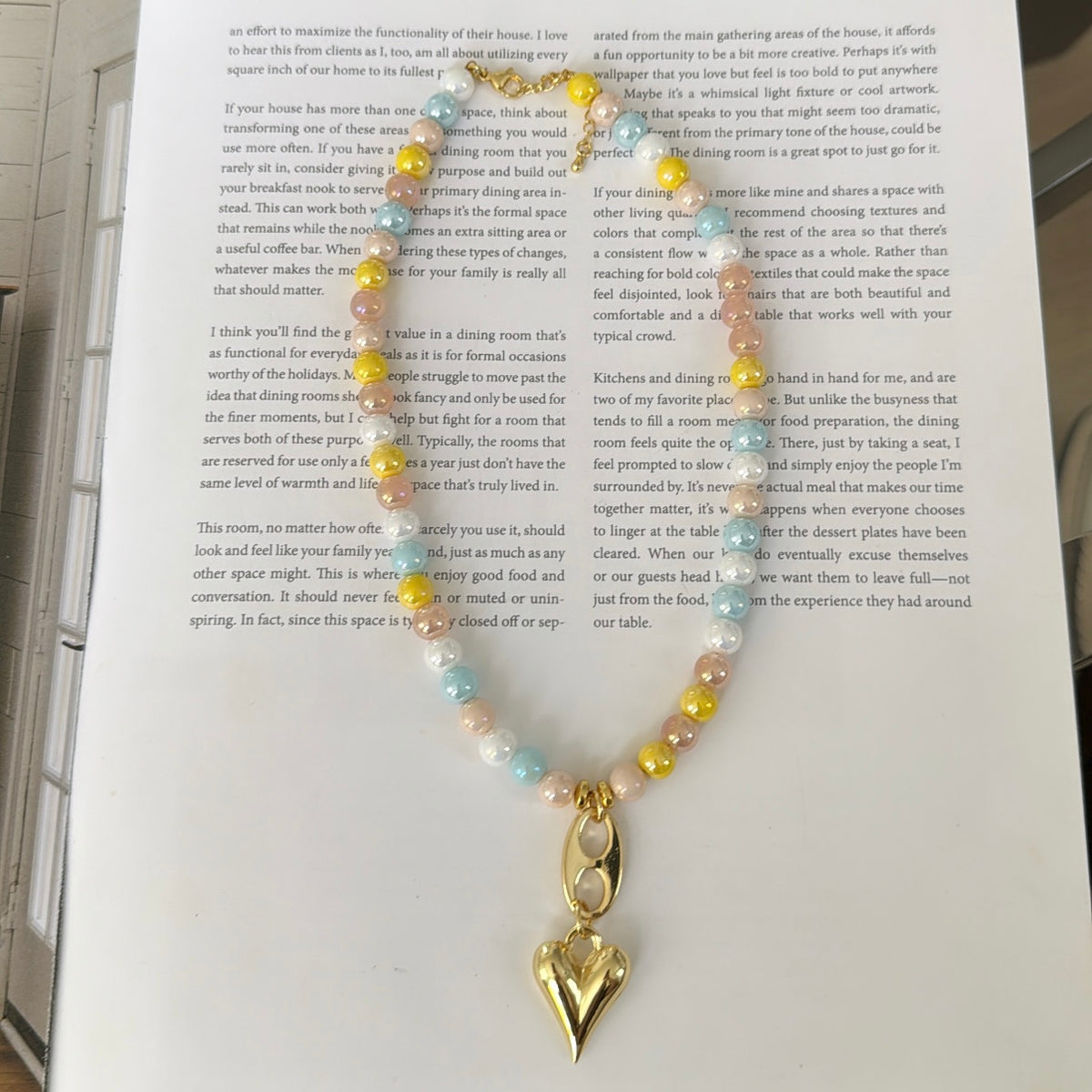 Multicolor necklace