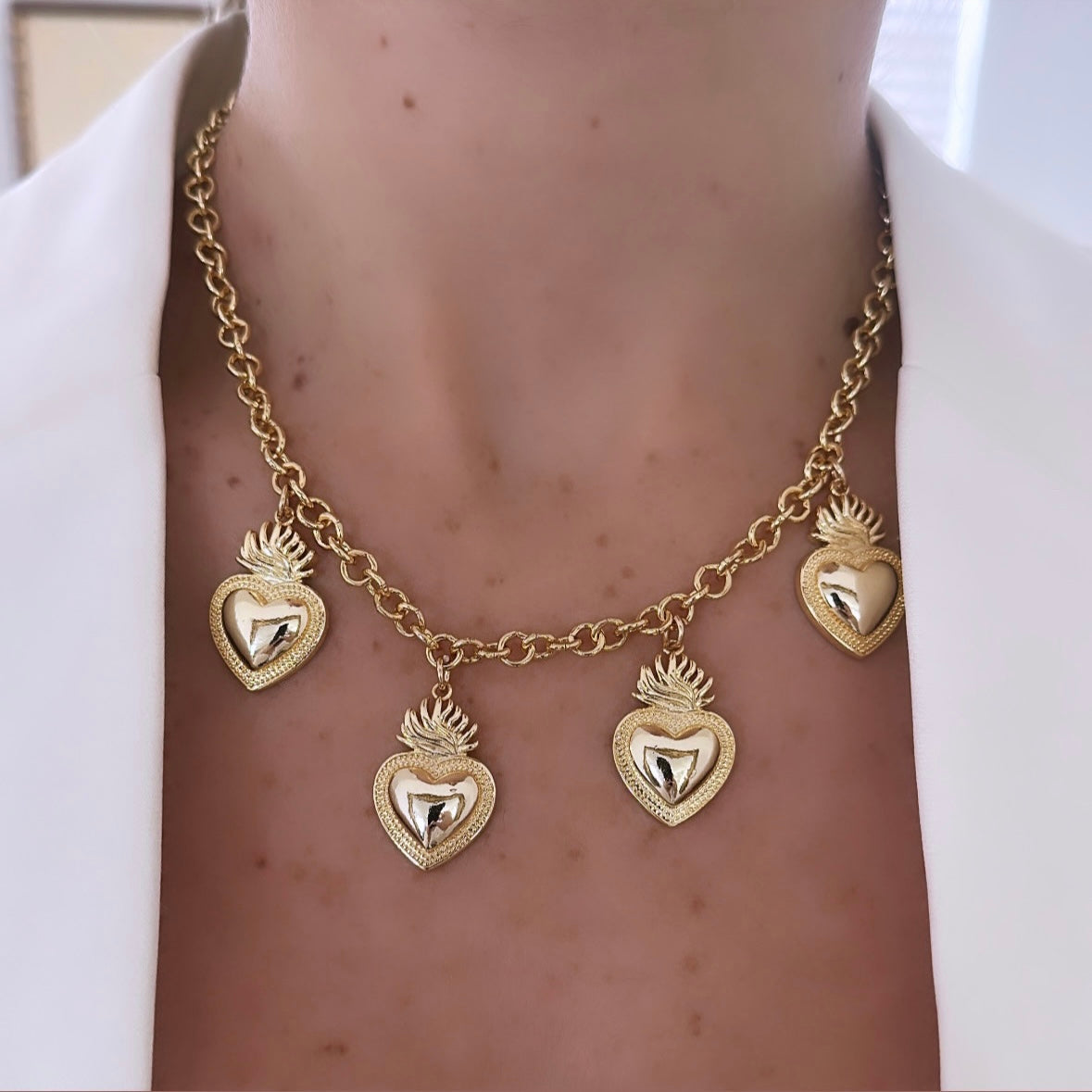 Gold necklace