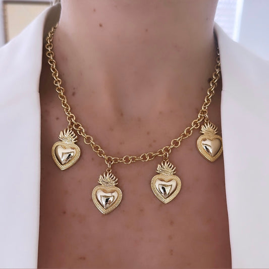 Gold necklace