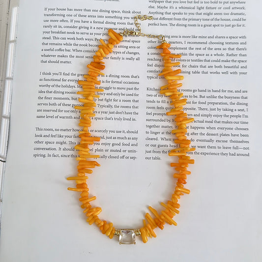 Camila yellow necklace