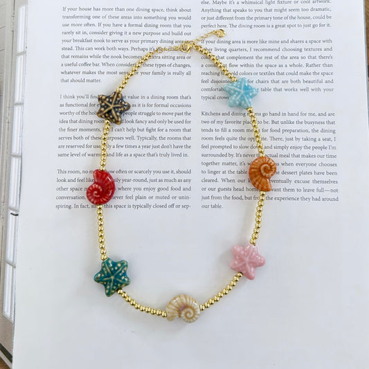 Sea colors necklace