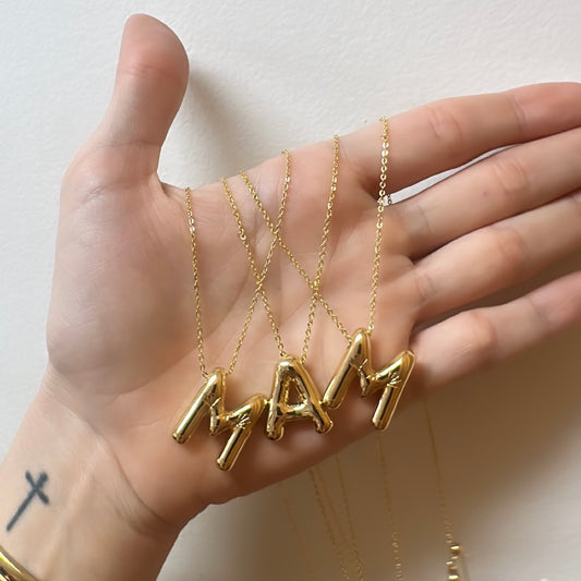 Golden initials