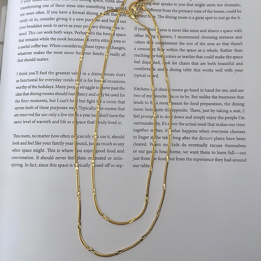 Double necklace