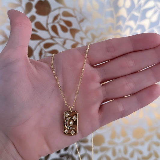Moon necklace