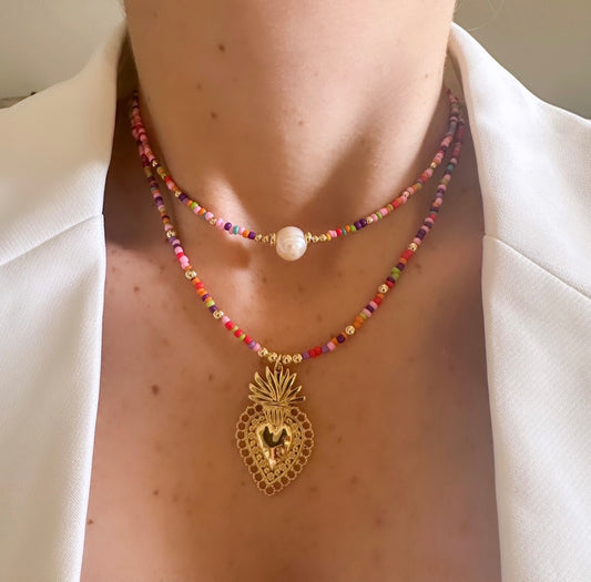 Multicolor necklaces