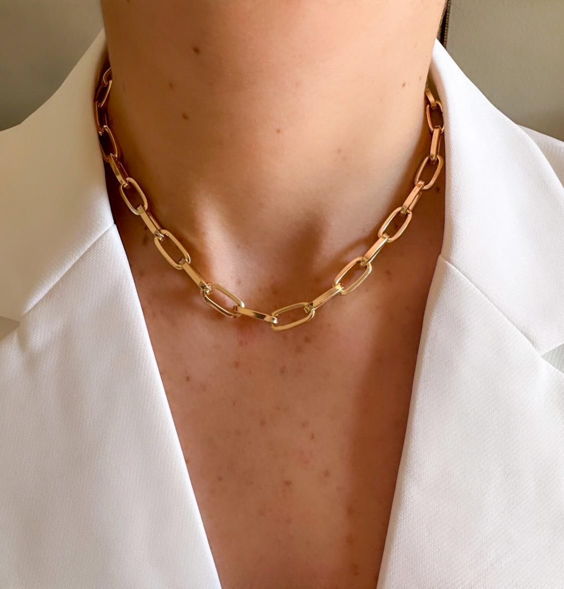Paperclip Chain necklace