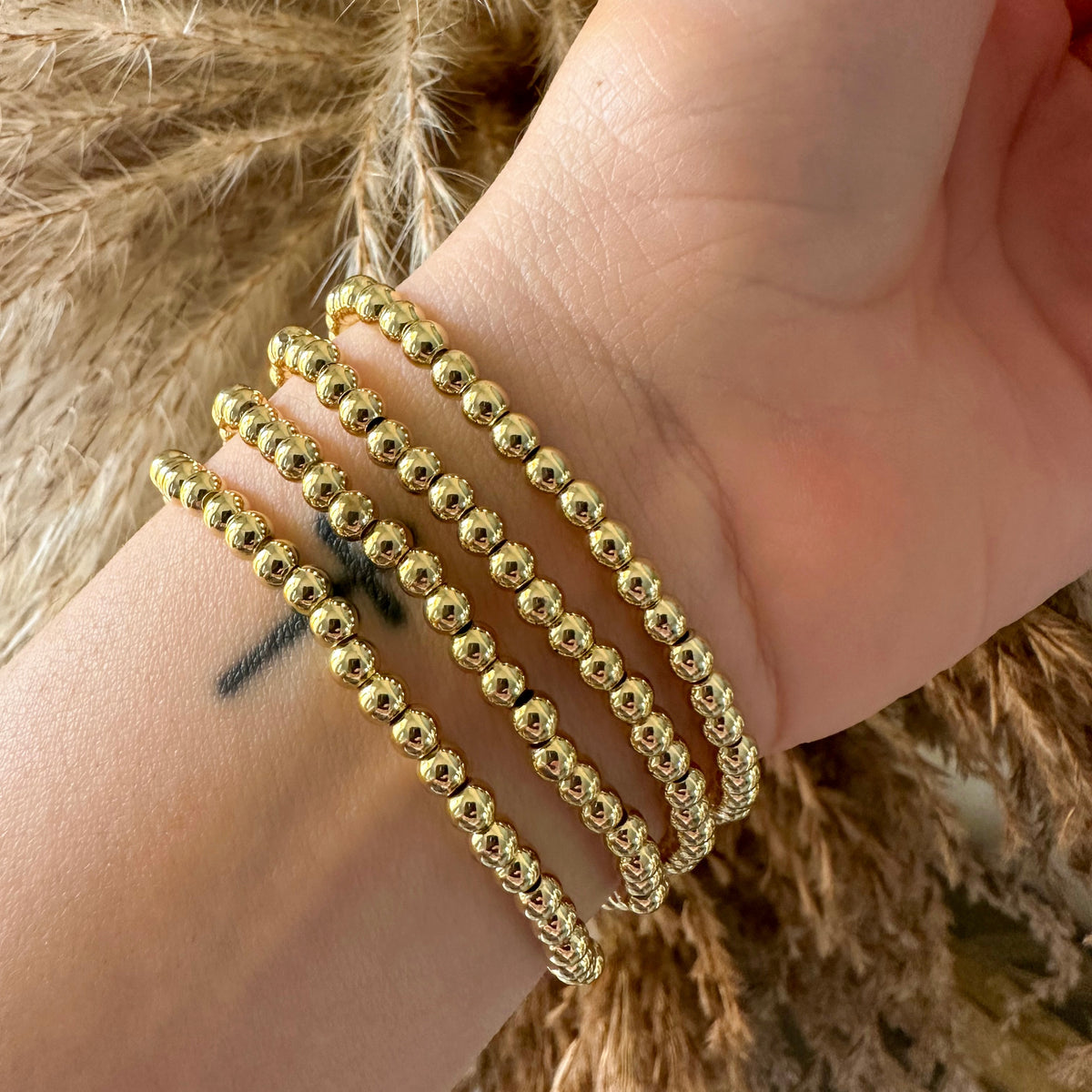 Pulsera balines 3mm